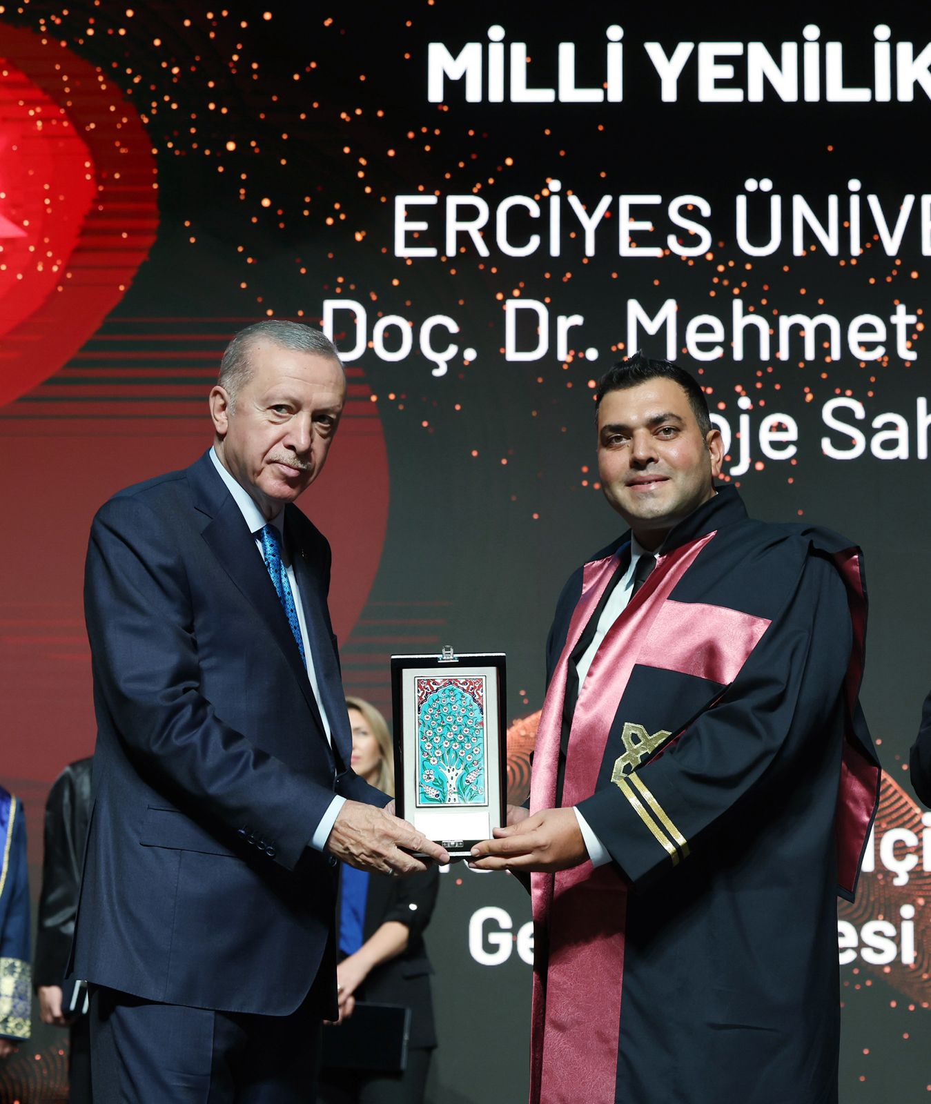 ERÜ’ye Cumhurbaşkanı Erdoğan’dan Ödül